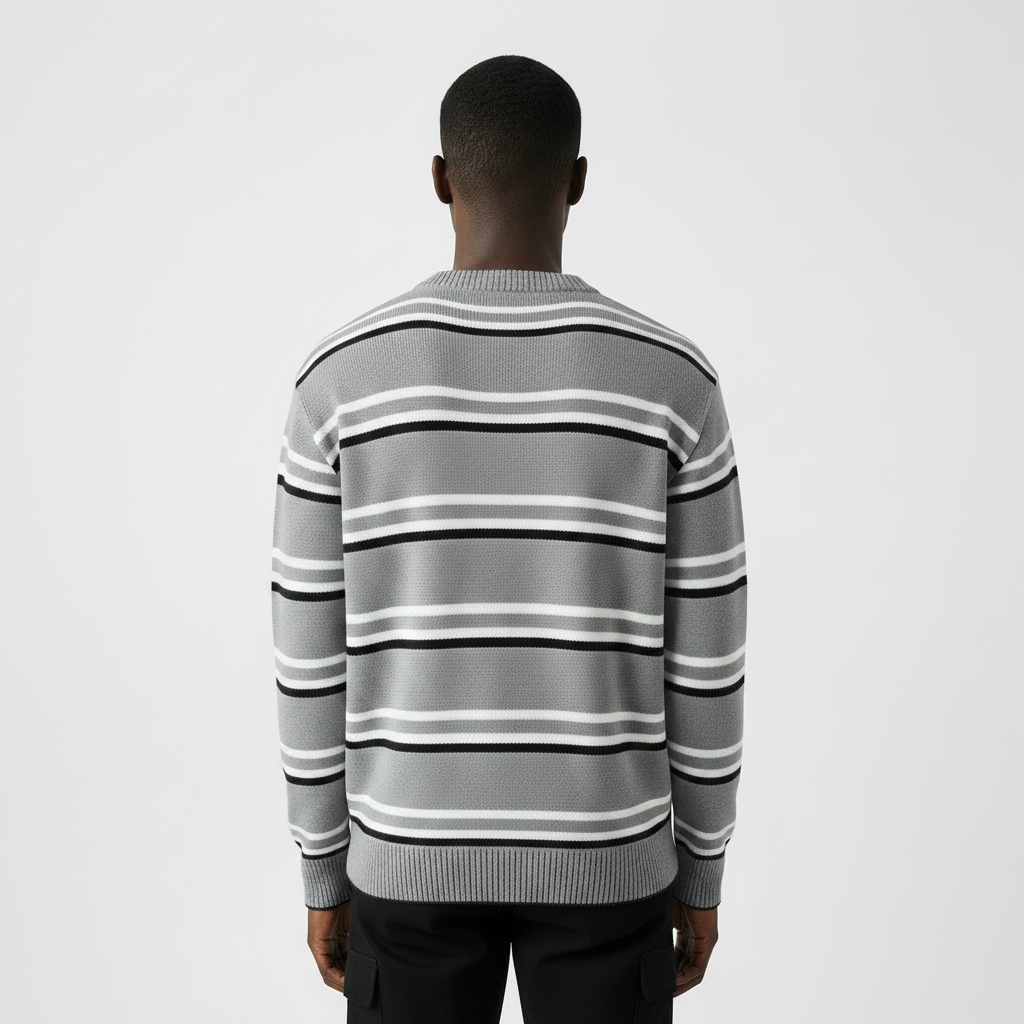 Men's Thickened American Fashion Knitwear Coat
