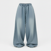 Retro High Street Wide Leg Loose Jeans