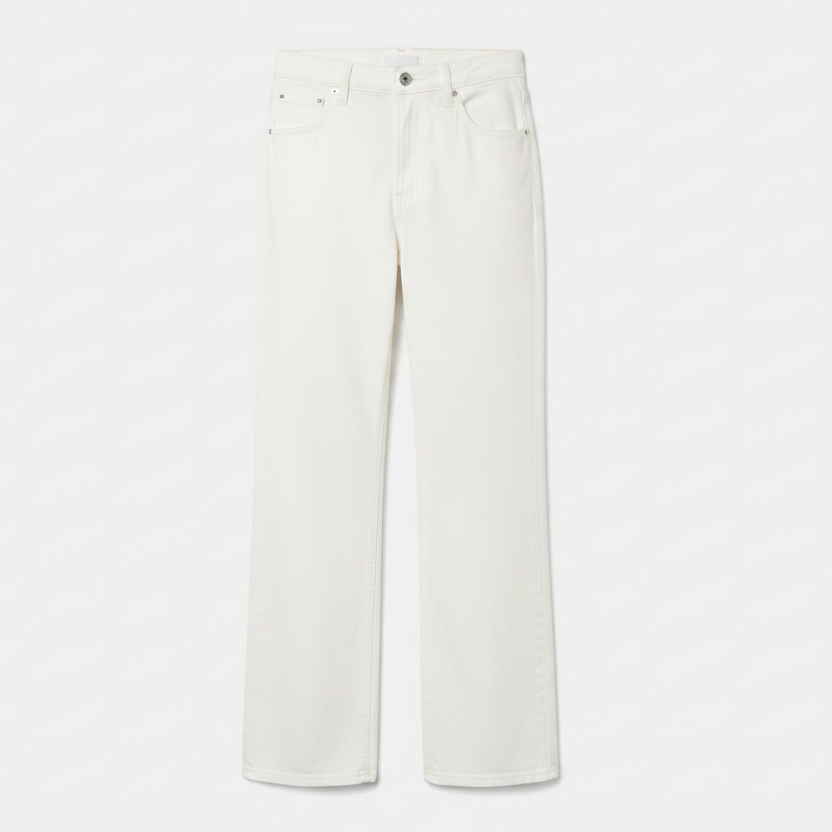 Women's Asymmetric Low-rise Loose-fit Denim Jeans