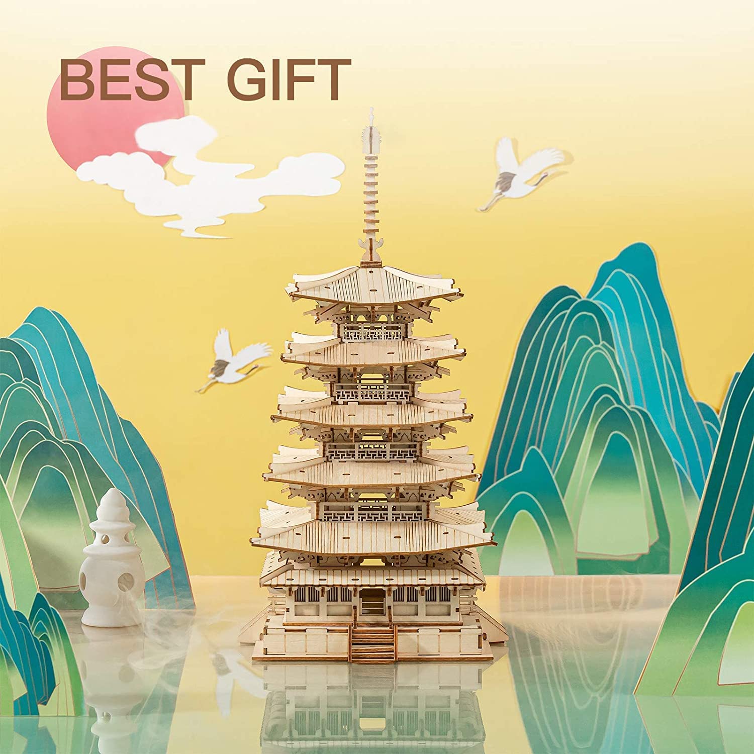 Robotime ROKR Five-storied Pagoda (TGN02)