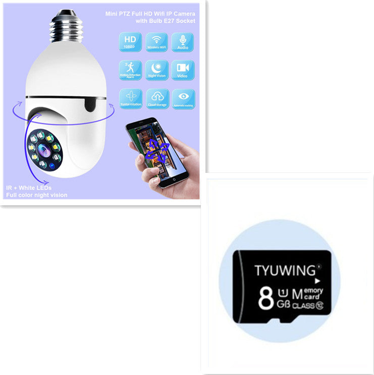 1080P E27 Light Bulb WiFi Security Camera