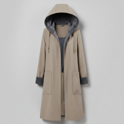 Women's Plus Size Baggy Windbreaker Coat