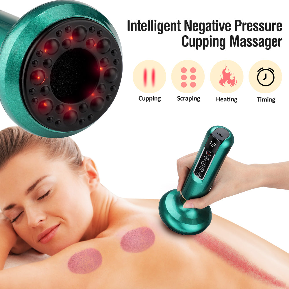 Electric Vacuum Cupping & Gua Sha Massager