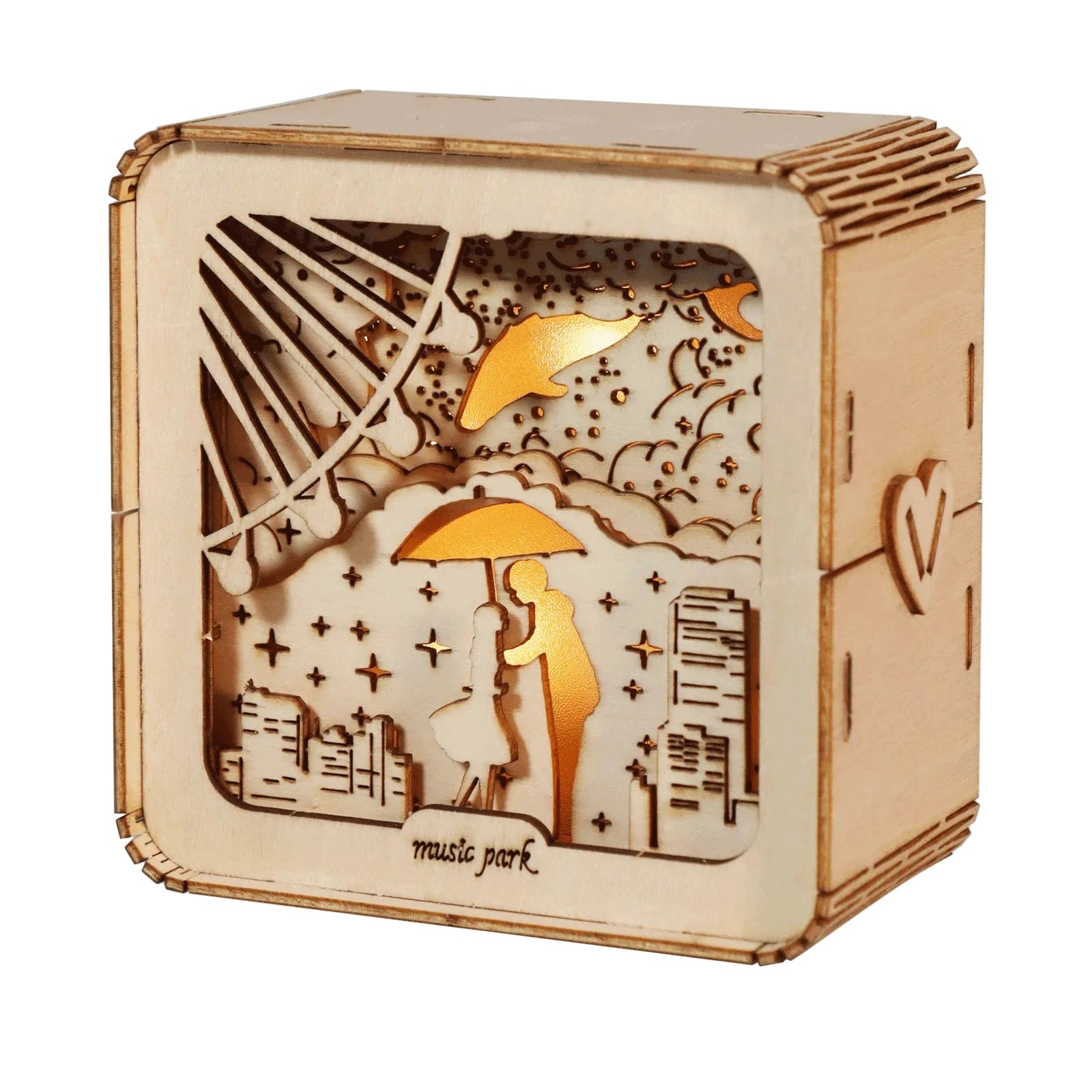 Music Park 3D Wooden Puzzle (Musical Mechanical Model)