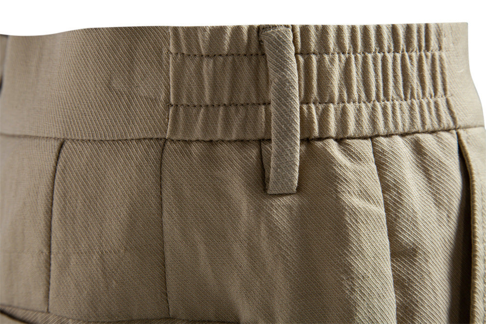 Men's Business-Casual Lyocell Cotton Shorts – Old Money Style