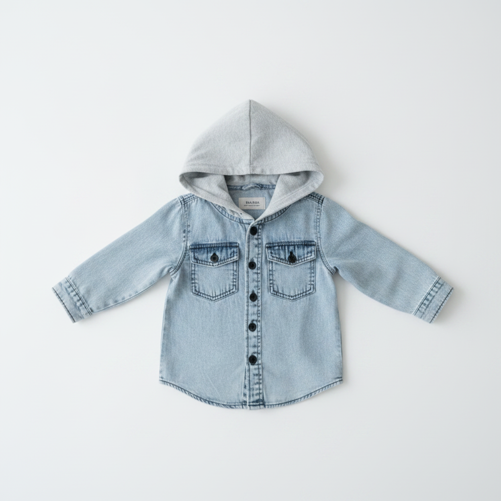 Kids' Chic Cowboy Hooded Coat for Boys & Girls