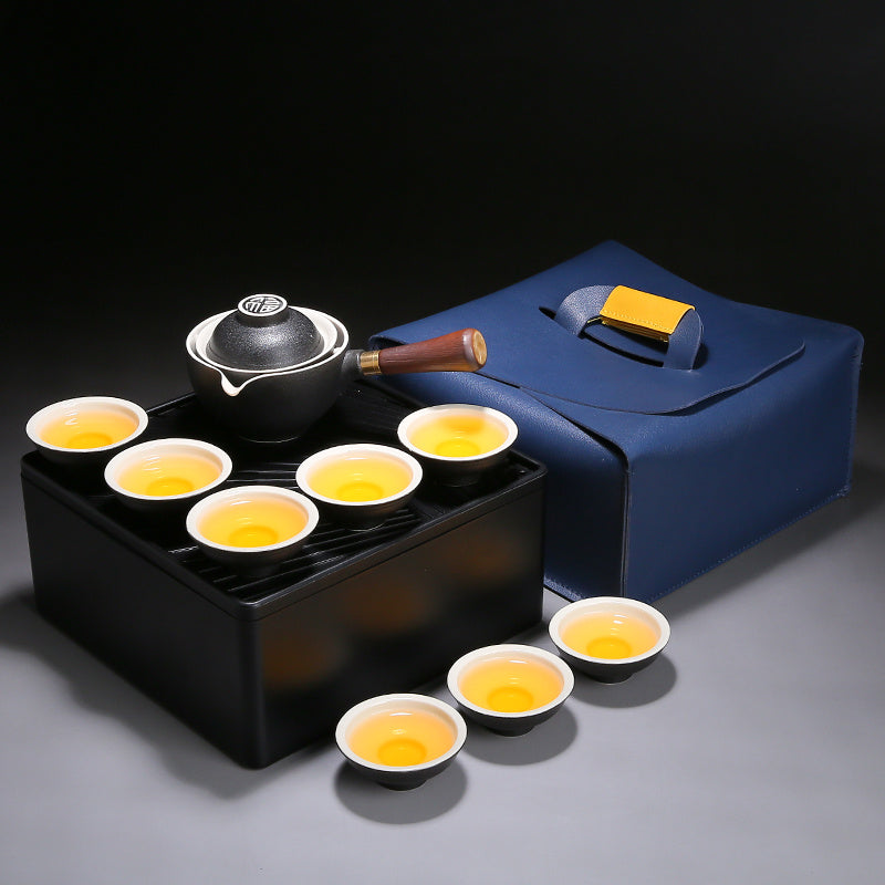 Travel Tea Set Portable Lazy Automatic
