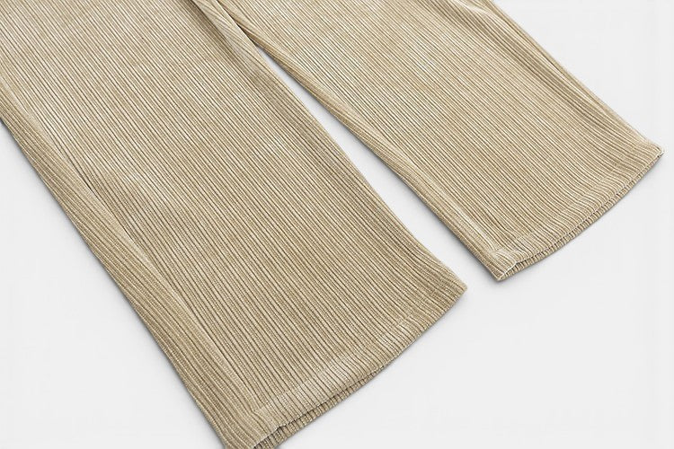 Men's Corduroy Draped Knit Sweatpants