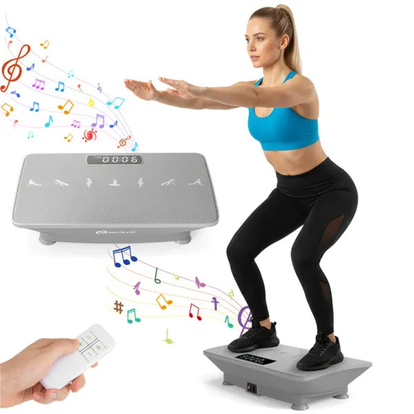 Gray Full Body Vibration Plate