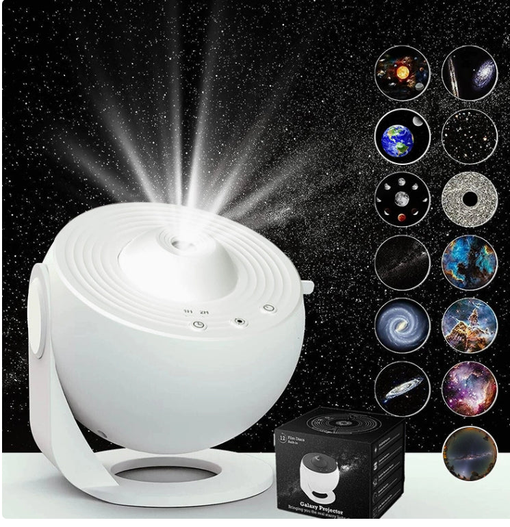 360° Rotating Galaxy & Starry Sky Planetarium Projector