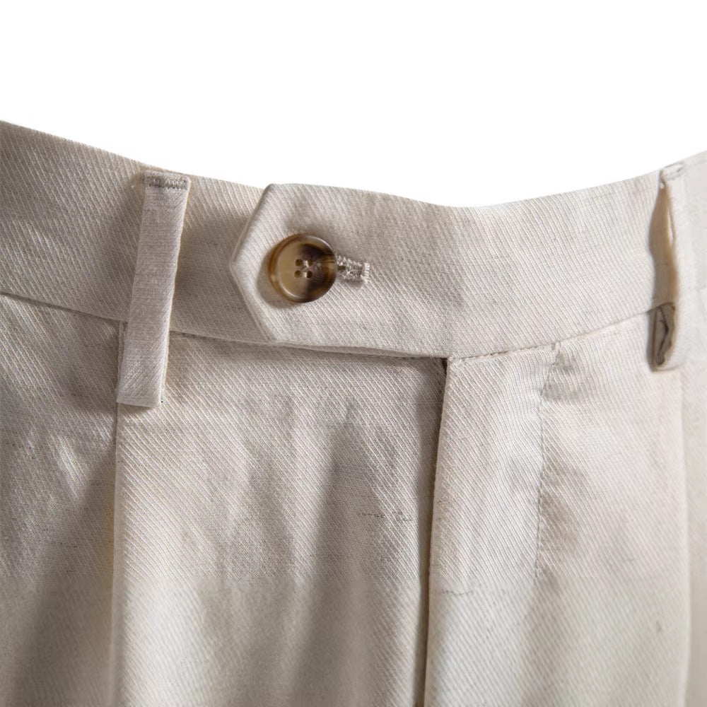Men's Business-Casual Lyocell Cotton Shorts – Old Money Style