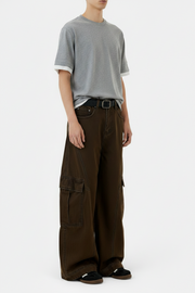 Retro High Street Utility Cargo Matchet Pants