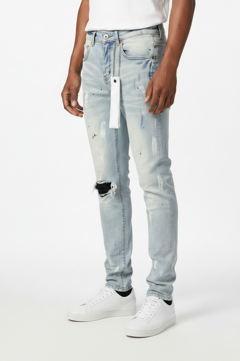 Pantalon droit slim extensible Shanxi