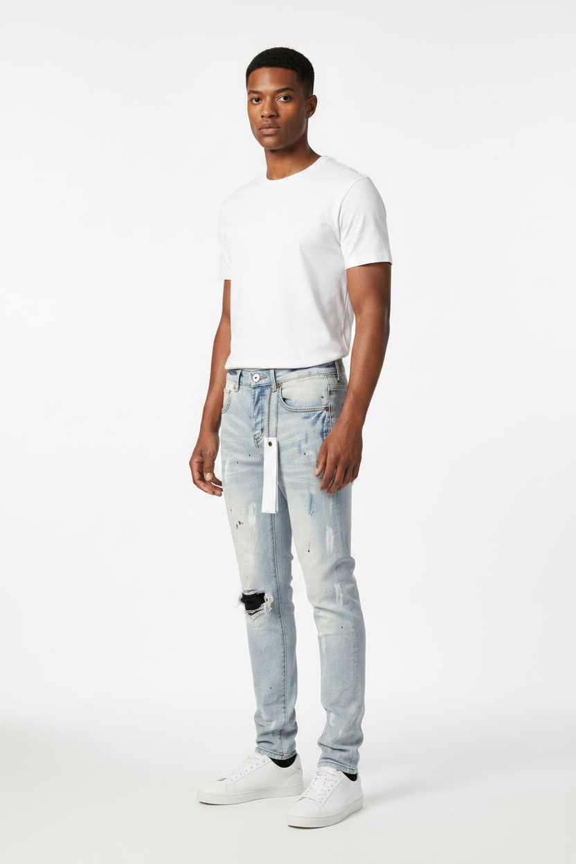 Men's Slim Straight Stretch Pants
