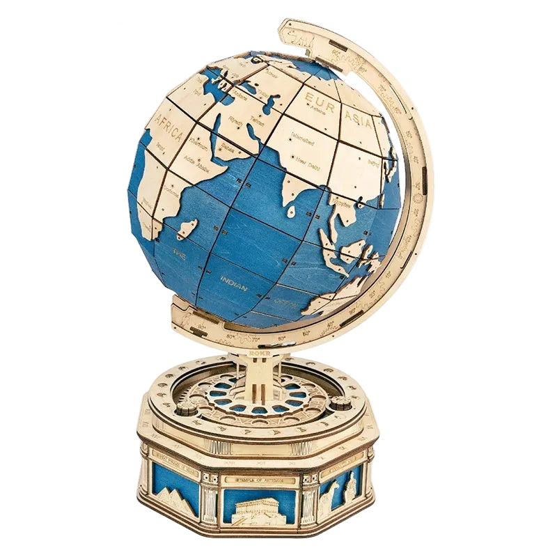 Robotime ROKR The Globe (567pcs) 3D Wooden Puzzle